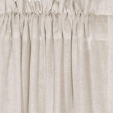 Bastien Blackout Slate Grey Curtain Panel—Rod Pocket with Header—3"Inche-Rod Pocket 2"Inche-Header—47"Inches Wide—100% Polyester—Panel Sold Individually—Nationwide Shipping